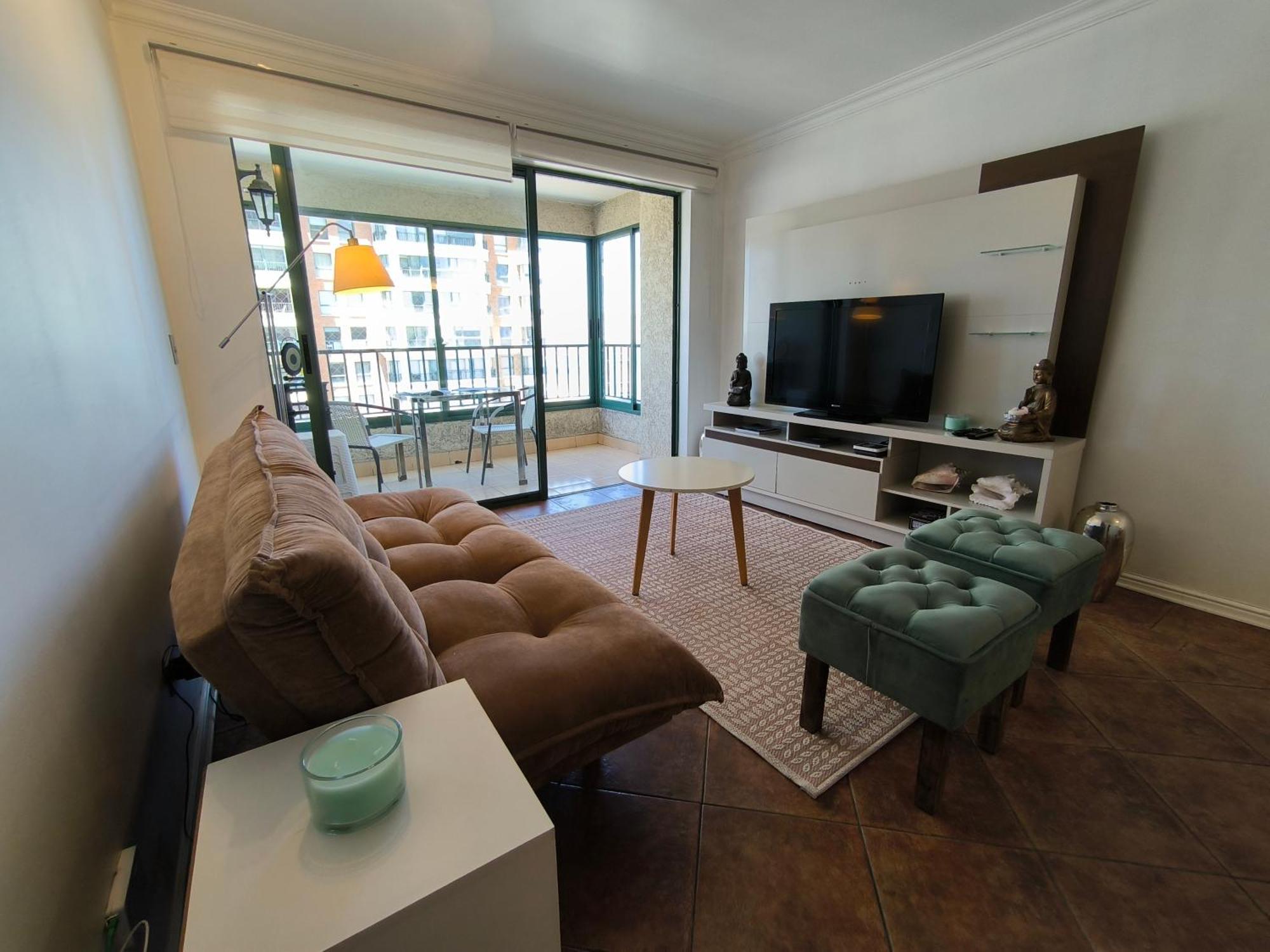 Apartamento Mar Mall Depto Frente Al Mar Primera Linea Vina del Mar